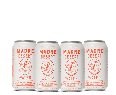 Madre Desert Water Madre Mezcal Original (4 Pack) 355 ML