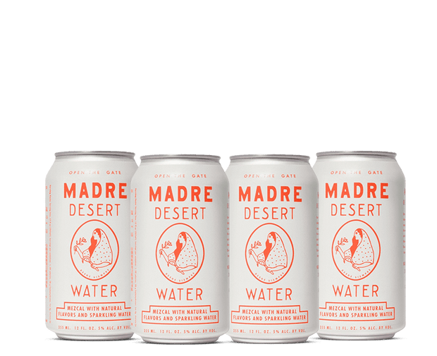 Done For Good Madre Desert Water Madre Mezcal Variety (4 Pack) 355 ML