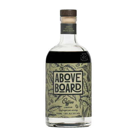 Above Board Coffee Liqueur 750ml bottle