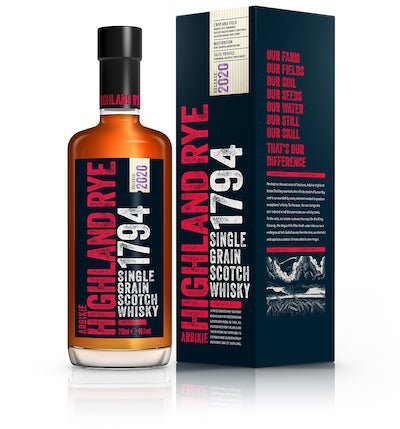 Arbikie 1794 Single Grain Highland Scotch Whiskey 2021 750ml
