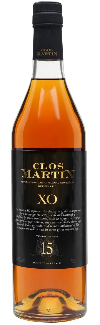 Clos Martin Armagnac XO 15 Yr 750ml