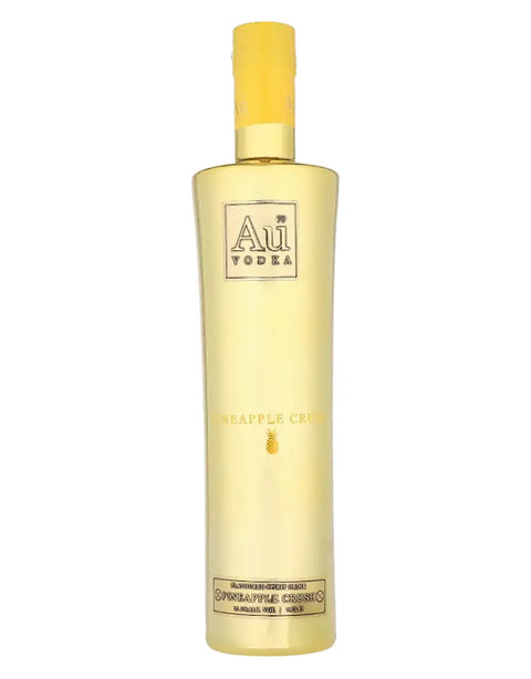 Au Vodka Pineapple Crush flavored vodka mirror-gold 700ml bottle