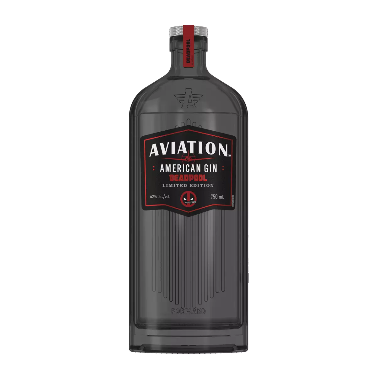 Top Shelf Exclusive Aviation Gin Deadpool Limited Edition 750ml