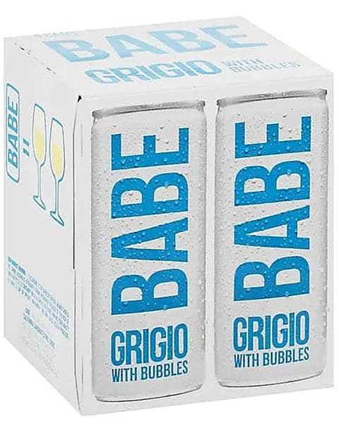 Babe Grigio Babe Grigio with Bubbles 4 PACK 4 x 187 ml