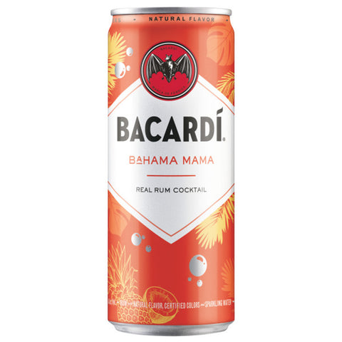 Bacardi Bahama Mama Real Rum Cocktail (4 pack) 355 ML