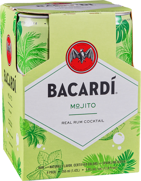 Bacardi Mojito 4 Pack 355 ML