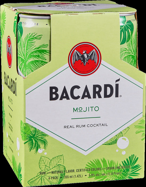 Bacardi Mojito 4 Pack 355 ML
