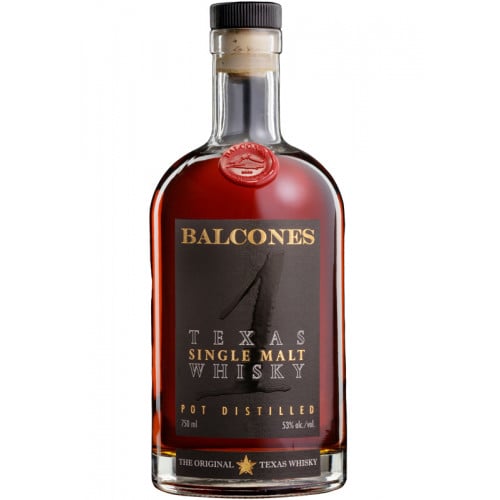 Balcones Texas Single Malt Whiskey Single Barrel Caskers (Barrel 17587) New American Oak - 750 ml