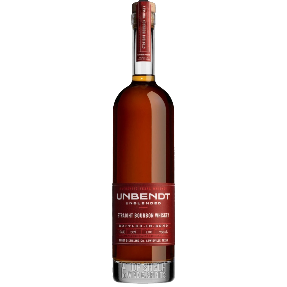 Unbendt Unblended Straight Bourbon Whiskey 750 ml