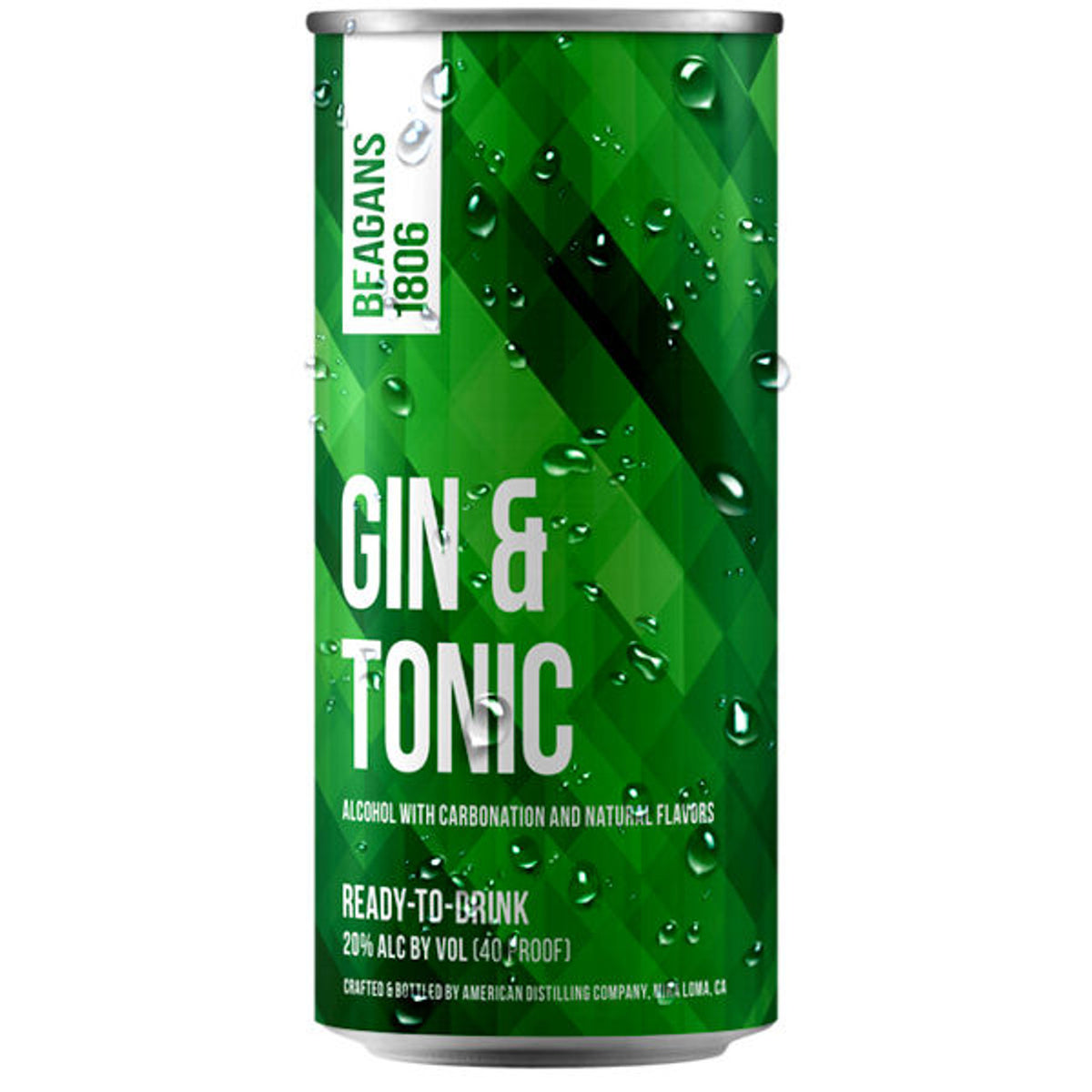 Beagans 1806 Gin and Tonic 4 Pack 200 ml