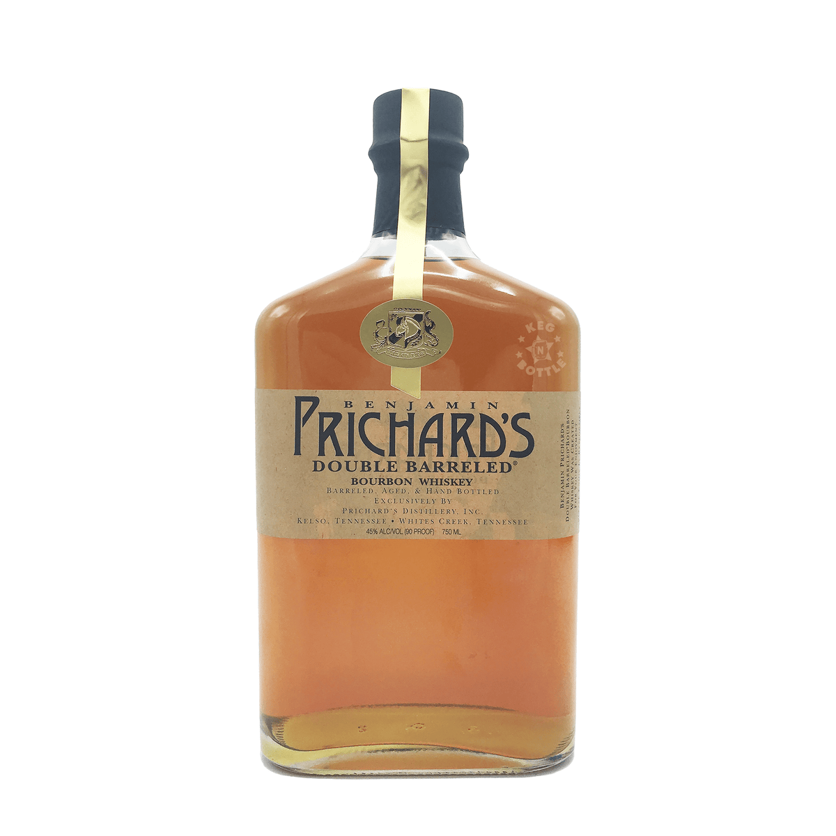 Prichard's Double Barreled Bourbon Whiskey 750ml