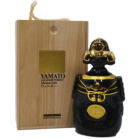 Yamato Mizunara Cask Black Samurai Edition Japanese Whisky 750 ml