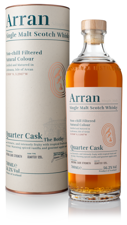 ARRAN Single Malt Scotch Whisky ( Quarter Cask) Bothy 750 ml