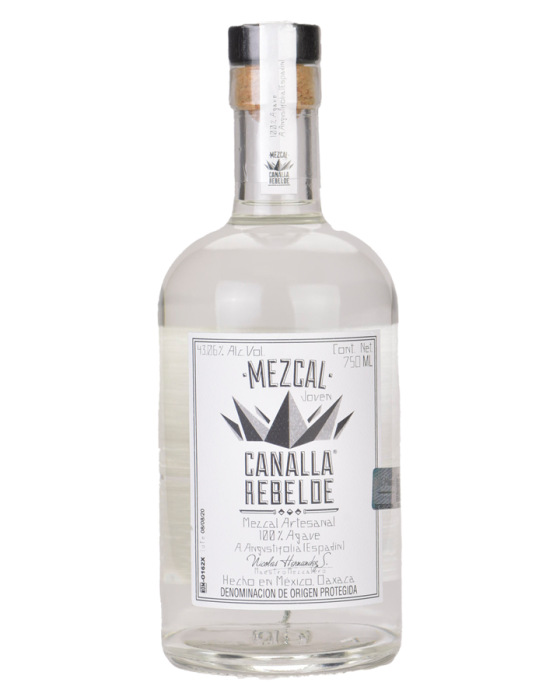Canalla Rebelde Mezcal Joven Espadin 750 ml