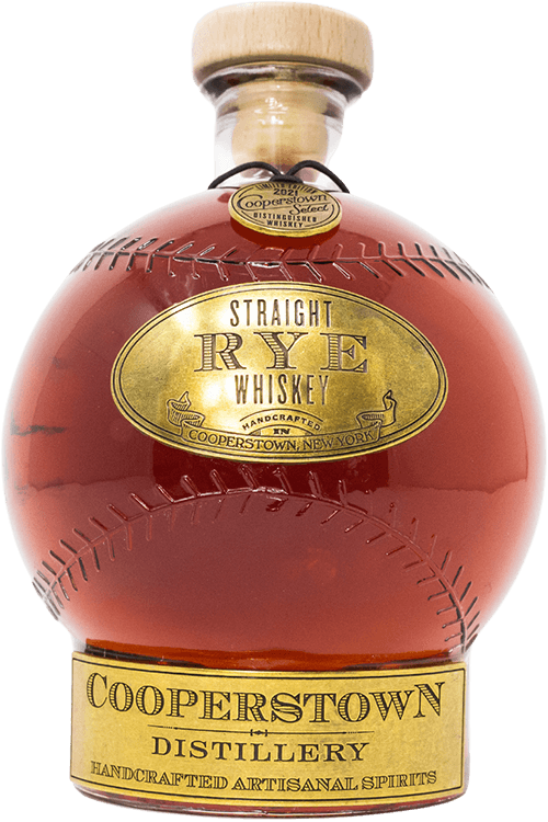 Cooperstown Baseball Baseball Select Straight Rye Whiskey 750 ml