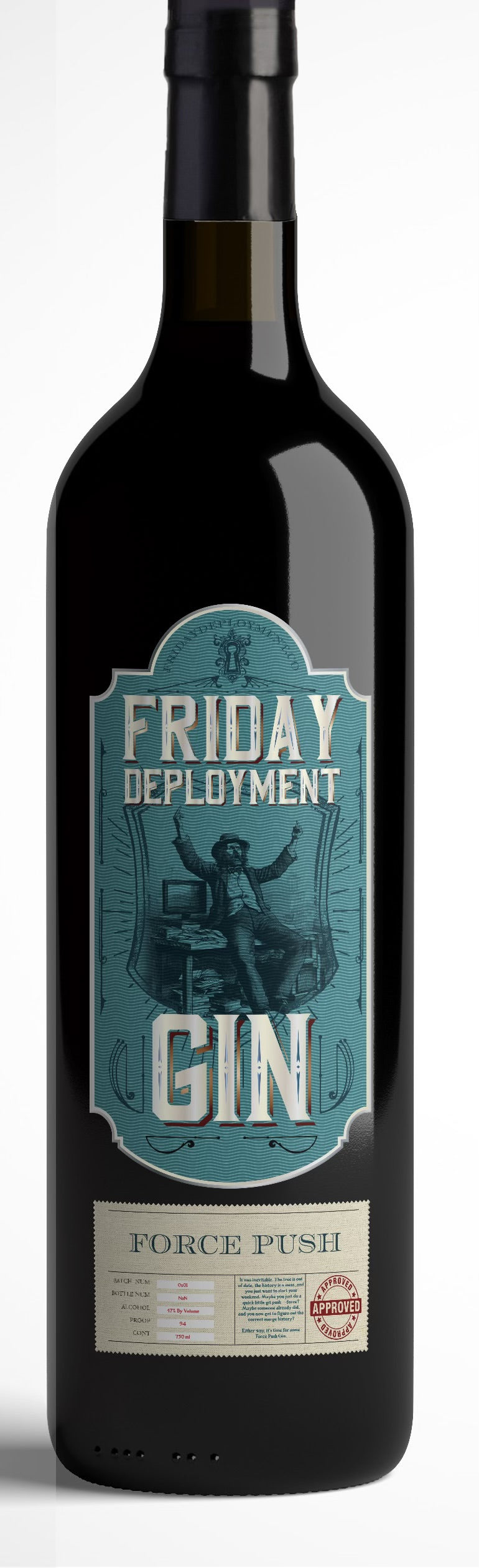 Friday Deployment Spirits Force Push Gin 750ml bottle