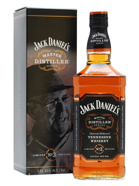 Jack Daniels Master Distillers Series Charcoal Mellowed Tennessee Whiskey Limited  No. 3 Edition Lemuel Lee 750 ml