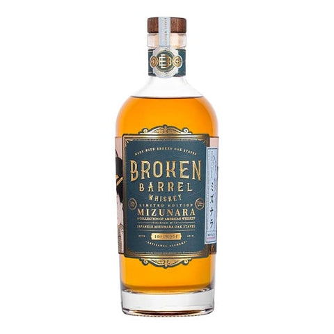 Broken Barrel Whiskey Limited Edition Mizunara Small Batch 750 ml