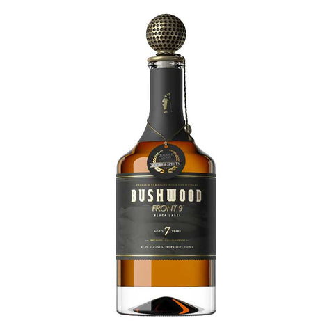 Bushwood Font 9 Black Label 7 year 750 ML