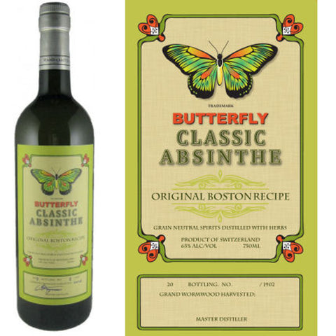 Butterfly Absinthe Classic Absinthe 750ml