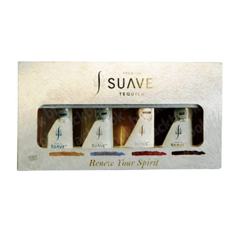 Suave Premium Tequila gift set 4-Pack 50ml