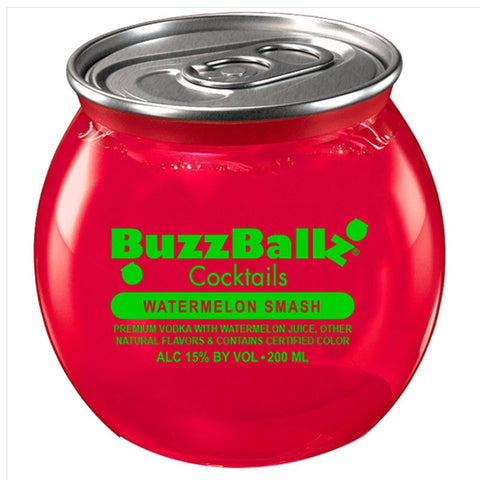 Buzzballz Watermelon Smash Cocktails (24 pack) 200 ml