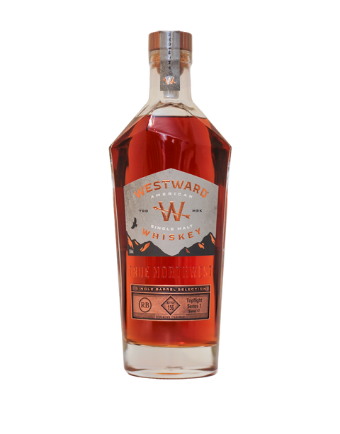Westward Single Barrel Switchback Barrel Topflight Series 1 Barrel 17 American single malt whiskey 750ml