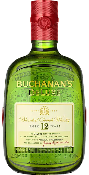 Buchanan's Deluxe  Blended Scotch 12 year 375 ml