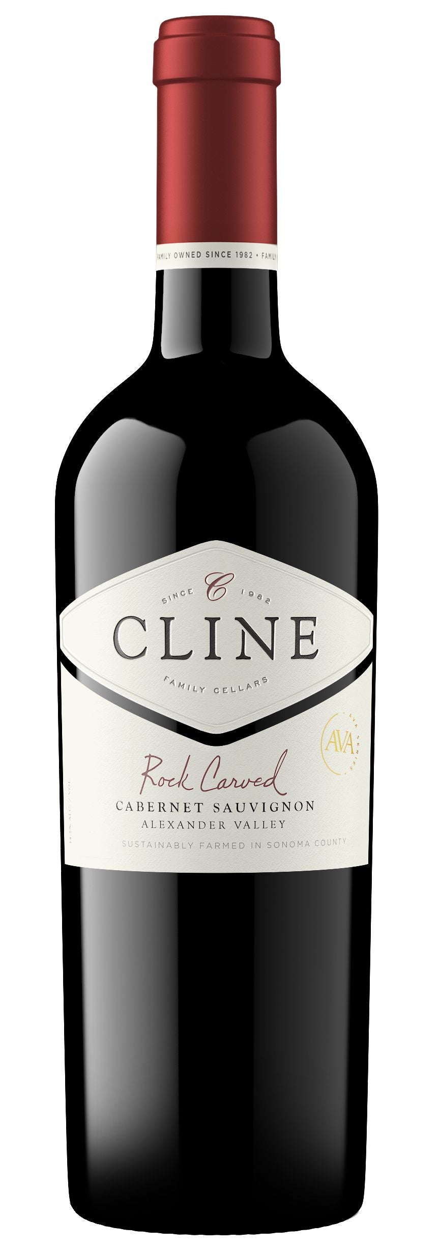 Cline Rock Carved Cabernet Alexander Valley 750ml bottle
