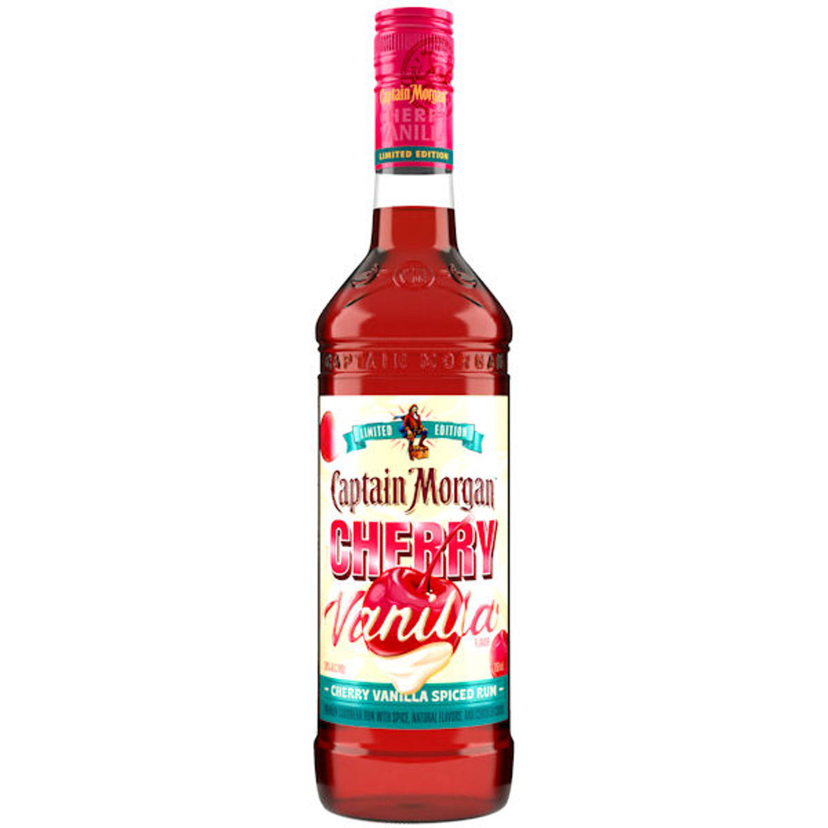 Captain Morgan Cherry Vanilla Spiced Rum 750ml