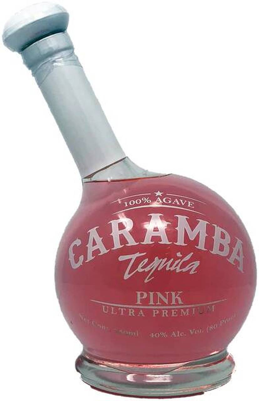 Caramba Tequila Pink 750ml bottle