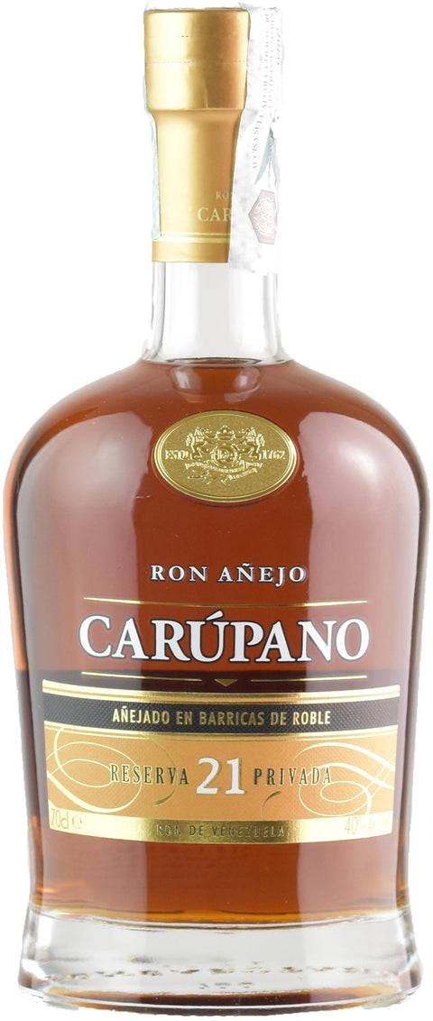 Ron Carupano Anejo Reserva Privada 21 year 750 ML
