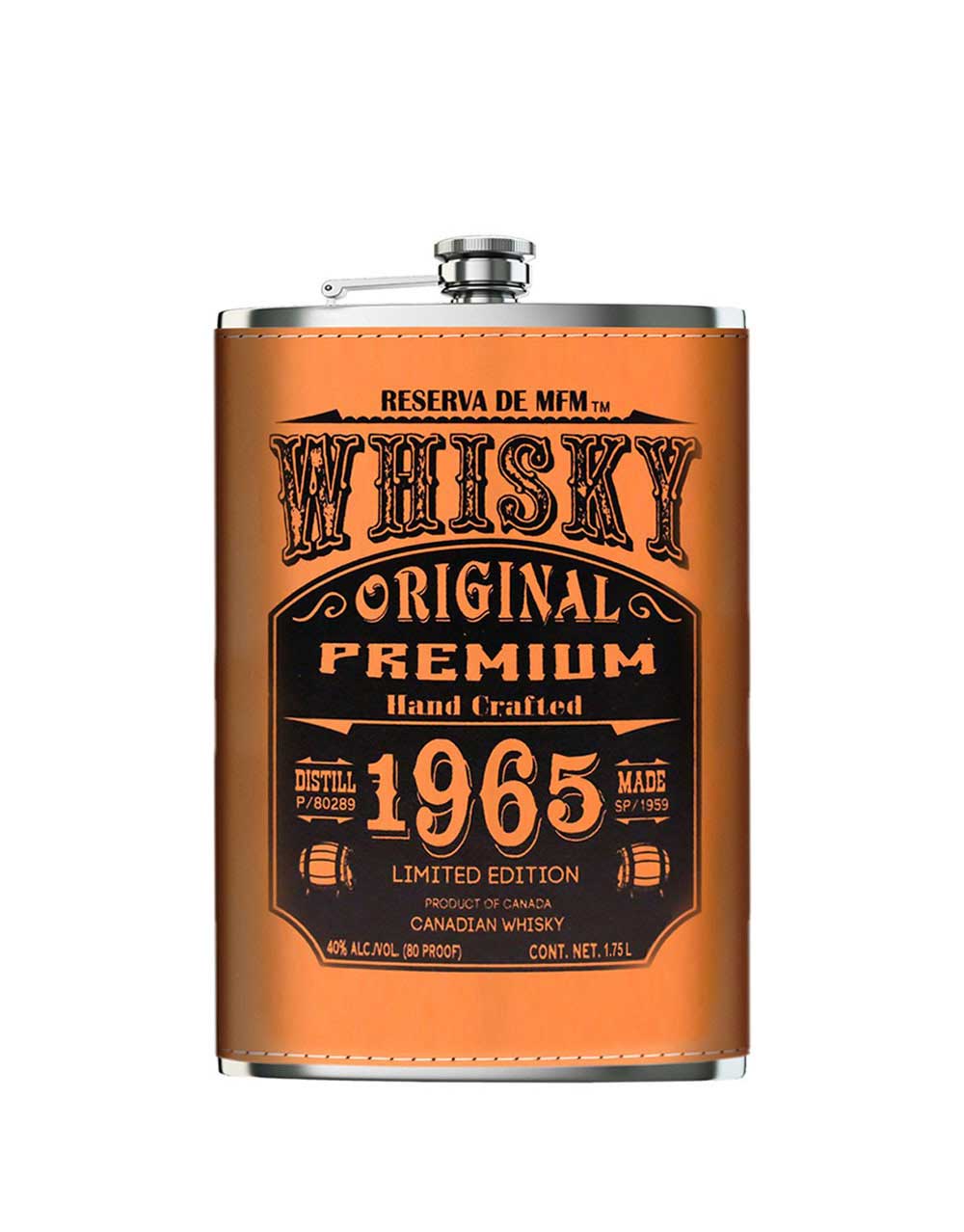 Casa Maestri Canadian Whisky FLASK 1.75 L