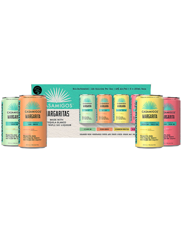 Casamigos Margarias 4 Flavors 8 pack 200 ml
