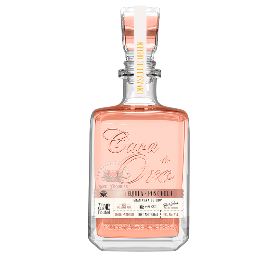 Cava de Oro Tequila Rose Gold 750 ML