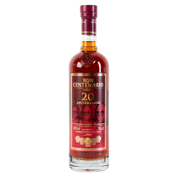 Ron Centenario Fundacion 20 Aniversario 750 ml