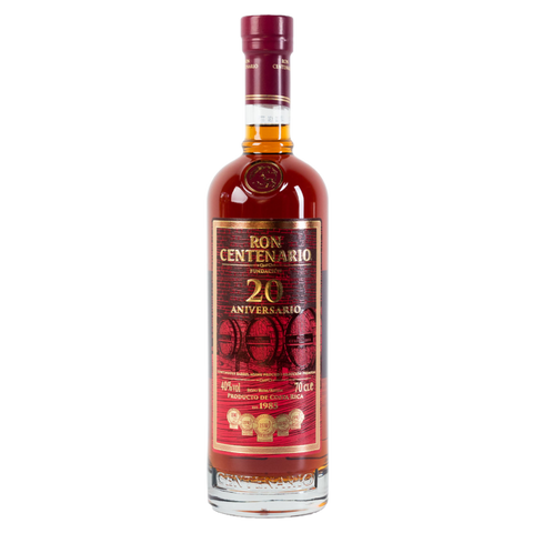 Ron Centenario Fundacion 20 Aniversario 750 ml