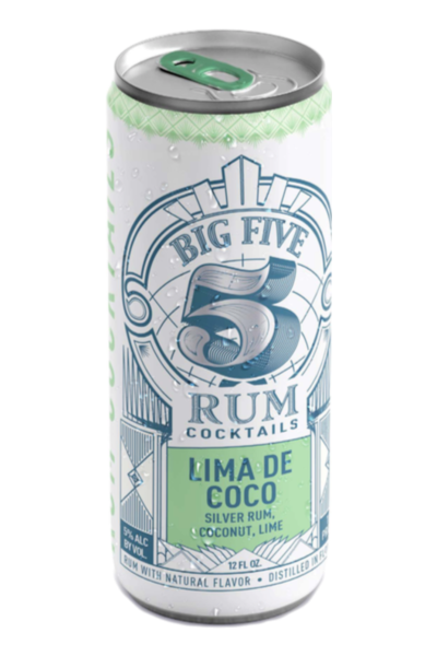 Big Five Big Five Lima De Coco - 4 x 12oz cans 4 x 355ml