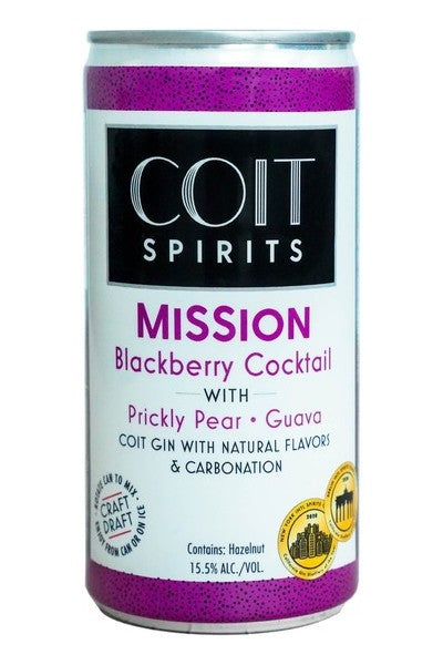 Coit Spirits Mission Blackberry Prickly Pear Guava (4 pack) 200 ml