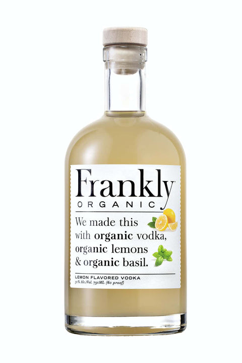 Frankly Organic Lemon Vodka 750 ml