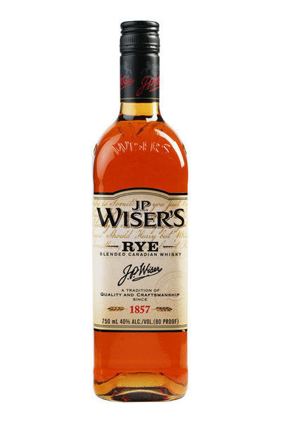 J.P. Wiser's Rye 750 ml