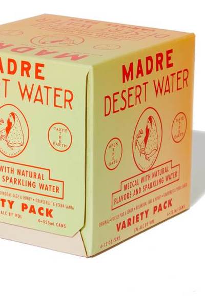 Madre Desert Water Madre Mezcal Variety (4 Pack) 355 ML