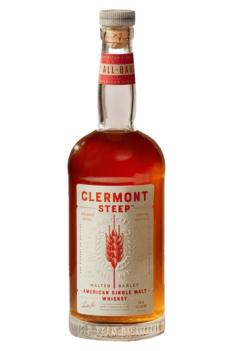 Clermont Steep James B. Beam Distilling Co malted barley American single malt whiskey 750ml