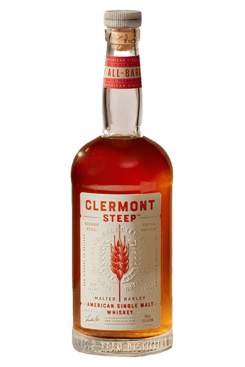 Clermont Steep James B. Beam Distilling Co malted barley American single malt whiskey 750ml