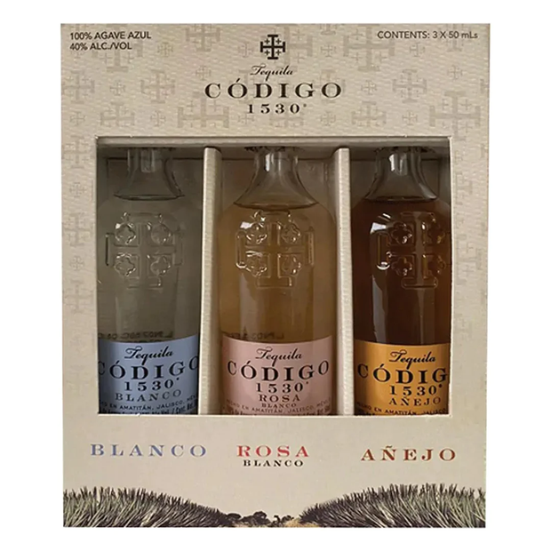 Codigo 1530 Blanco Rosa and Anejo Set 50ml