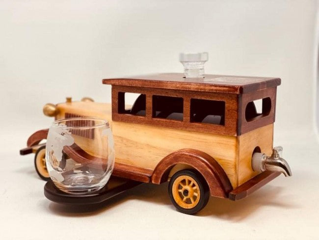 Antique Car Bourbon Collector's Edition Bourbon Whiskey 1L