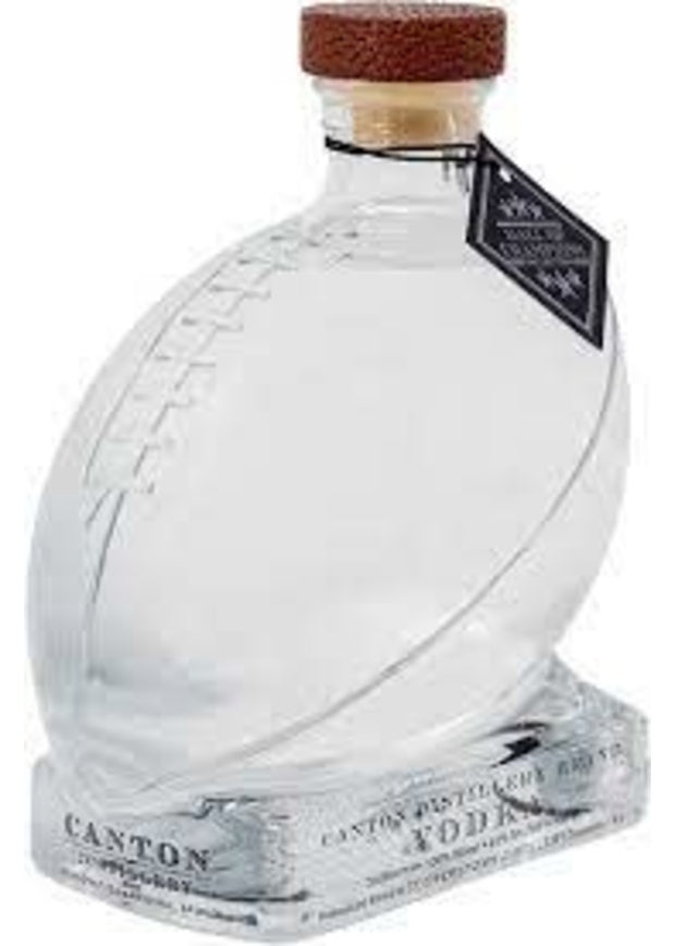 Cooperstown Canton Vodka Football Decanter 750 ml