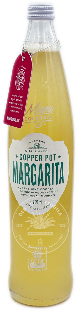 MIAMI COCKTAIL COPPER POT MARGARITA SMALL BATCH 750 ml