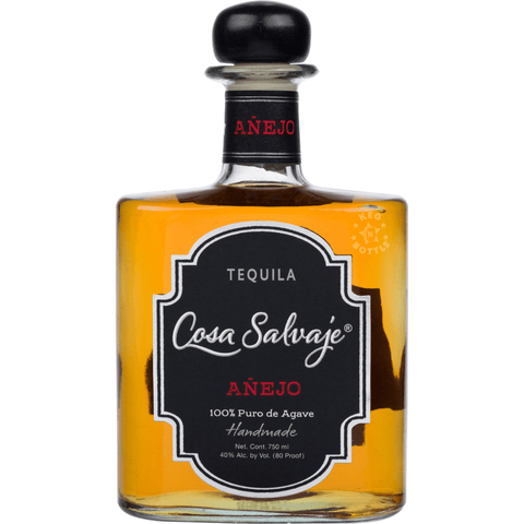 Cosa Salvaje Anejo Tequila 750ml bottle