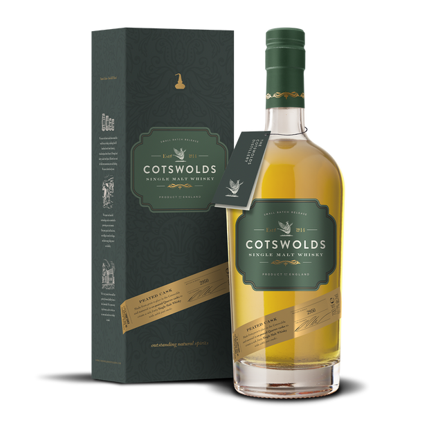 Cotswolds Peated Cask Single Malt (Batch 1600) 700ml